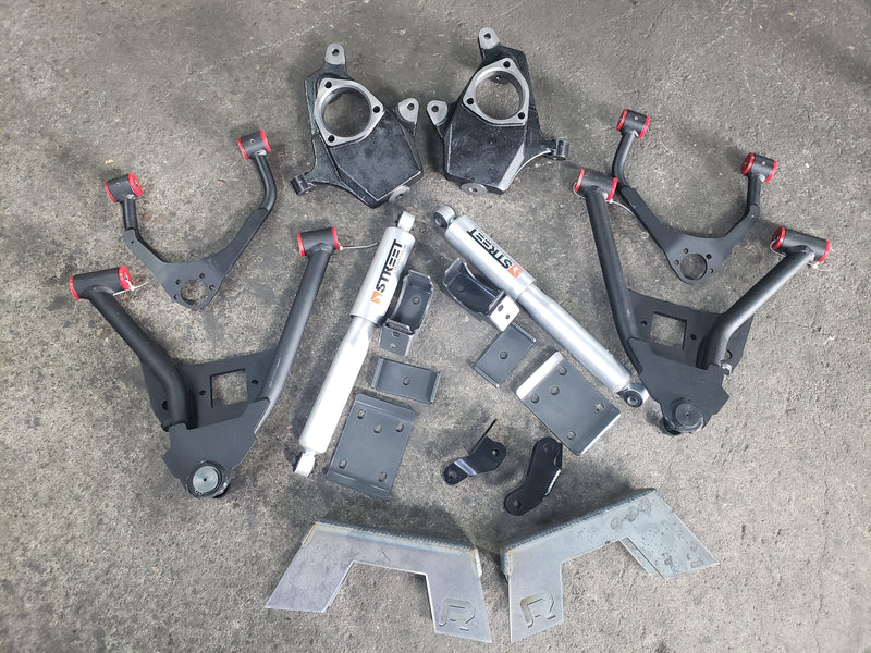 2014-2018 Silverado 5/7 & 5/8 Drop Kit Fits All Cabs