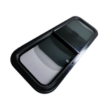 CRL Glass Slider Window w/ Clamp Ring (Driver Side) for Sprinter Van Wideout S&B