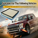 Trucktok 2020-2026 6.7L Ford Powerstroke Diesel Air Filter Replaces FA2031 TruckTok