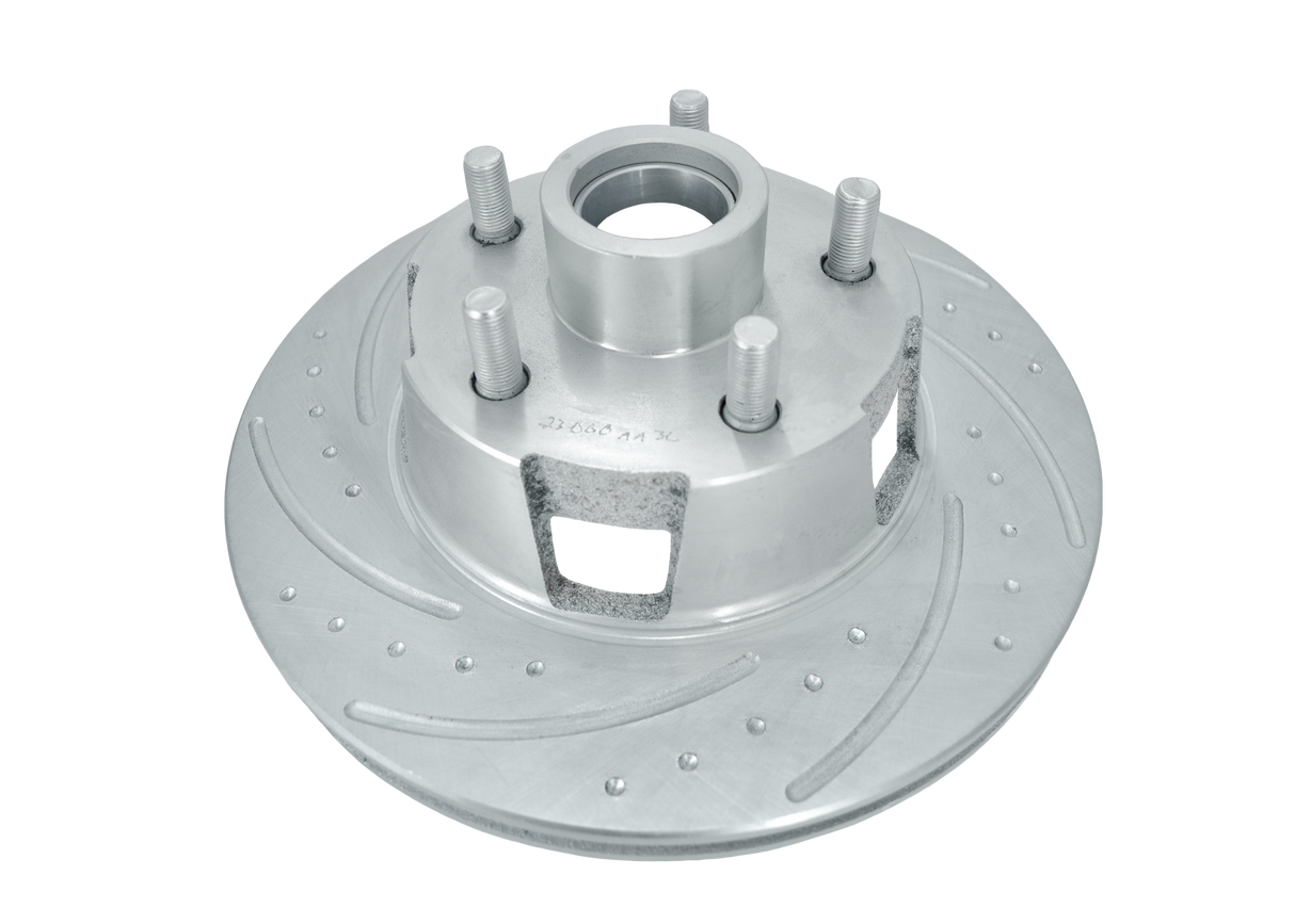 New Front Left Rotor Standard Surface 12.13"  5 X 5.25 And 12.13"  5 X 5.5".