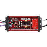 NXL 4-Channel Full-Range Class D Waterproof IP67 Marine and Powersports NANO Amplifier with Bluetooth 5.1 Receiver Built-In