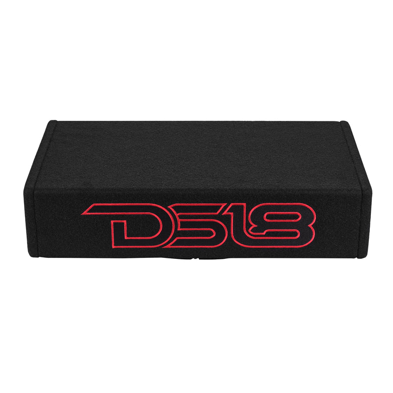 10” Amplified Shallow Subwoofer Enclosure for Pickup Trucks