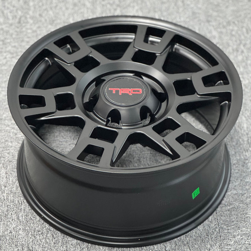 Toyota TRD Style Wheels 17" x 8 Matt Black 5pcs Rims