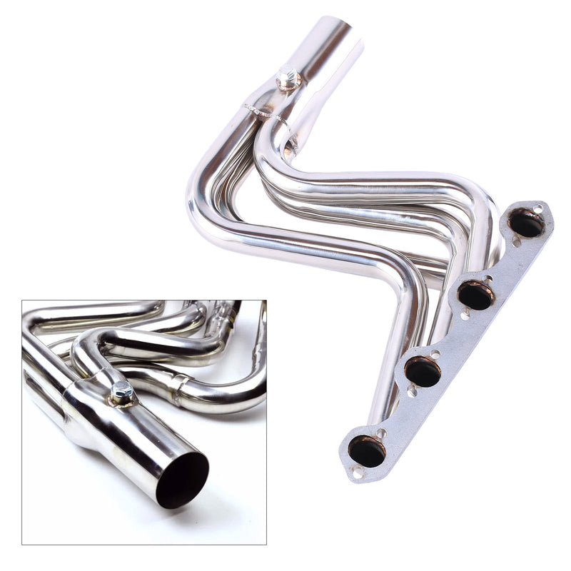 TruckTok 1987-1996 5.8L Ford V8 Long Tube Header & EGR Block Off delete Kit w/Simulator
