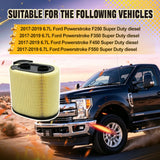 Trucktok 2017-2019 6.7L Ford Powerstroke Diesel Air Filter Replaces FA1927 TruckTok