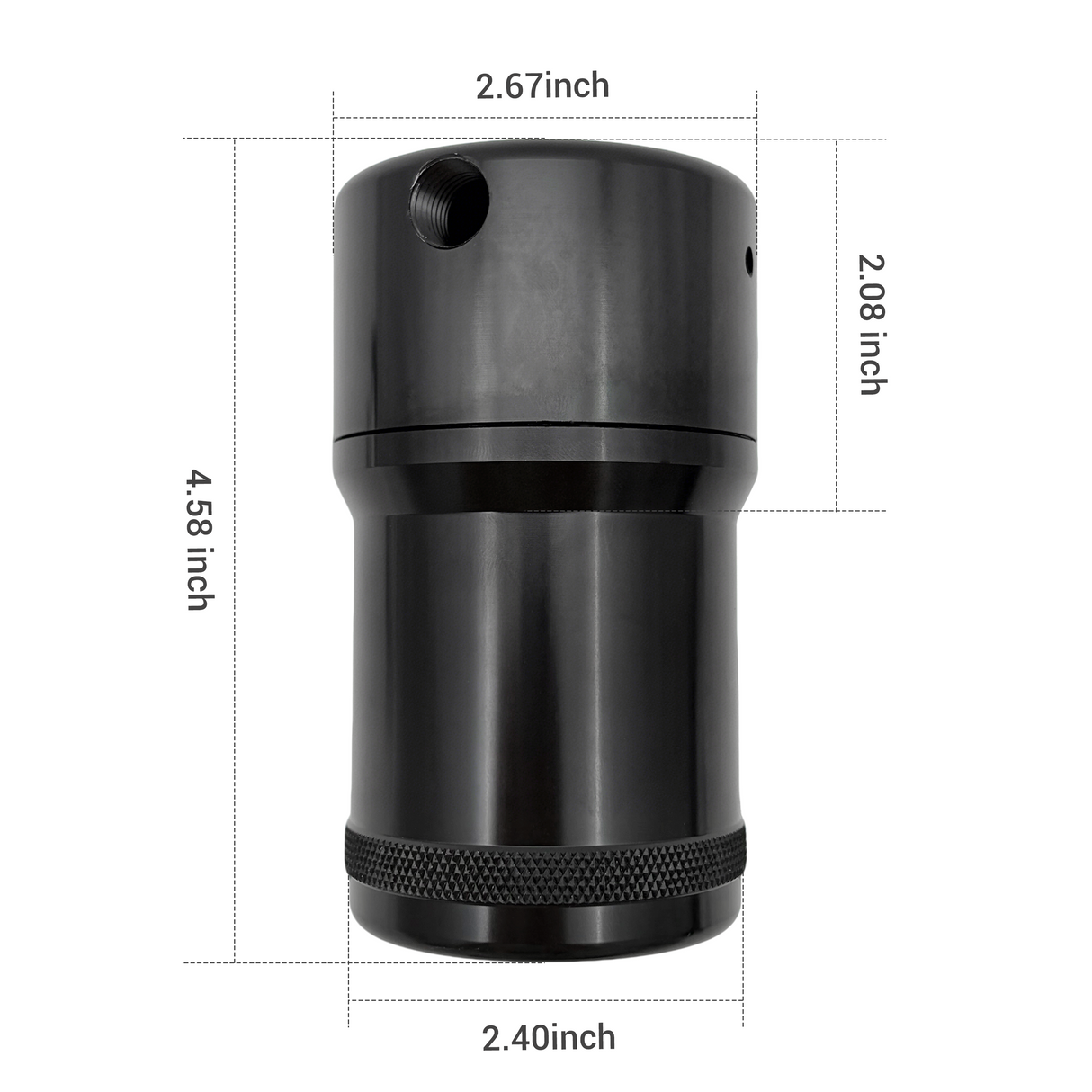 Trucktok 2009-2019 Dodge Ram 5.7L 6.4L Charger Challenger Oil Catch Can Kit TruckTok