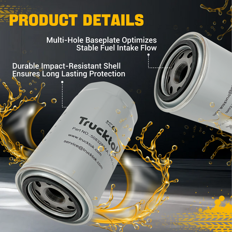Trucktok 2007.5-2024 6.7L Dodge Ram Diesel Oil Filter Replaces 5083285AA TruckTok