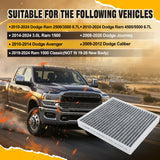Trucktok 2010-2024 6.7L Dodge Ram Cabin Air Filter Replaces 68406048AA TruckTok