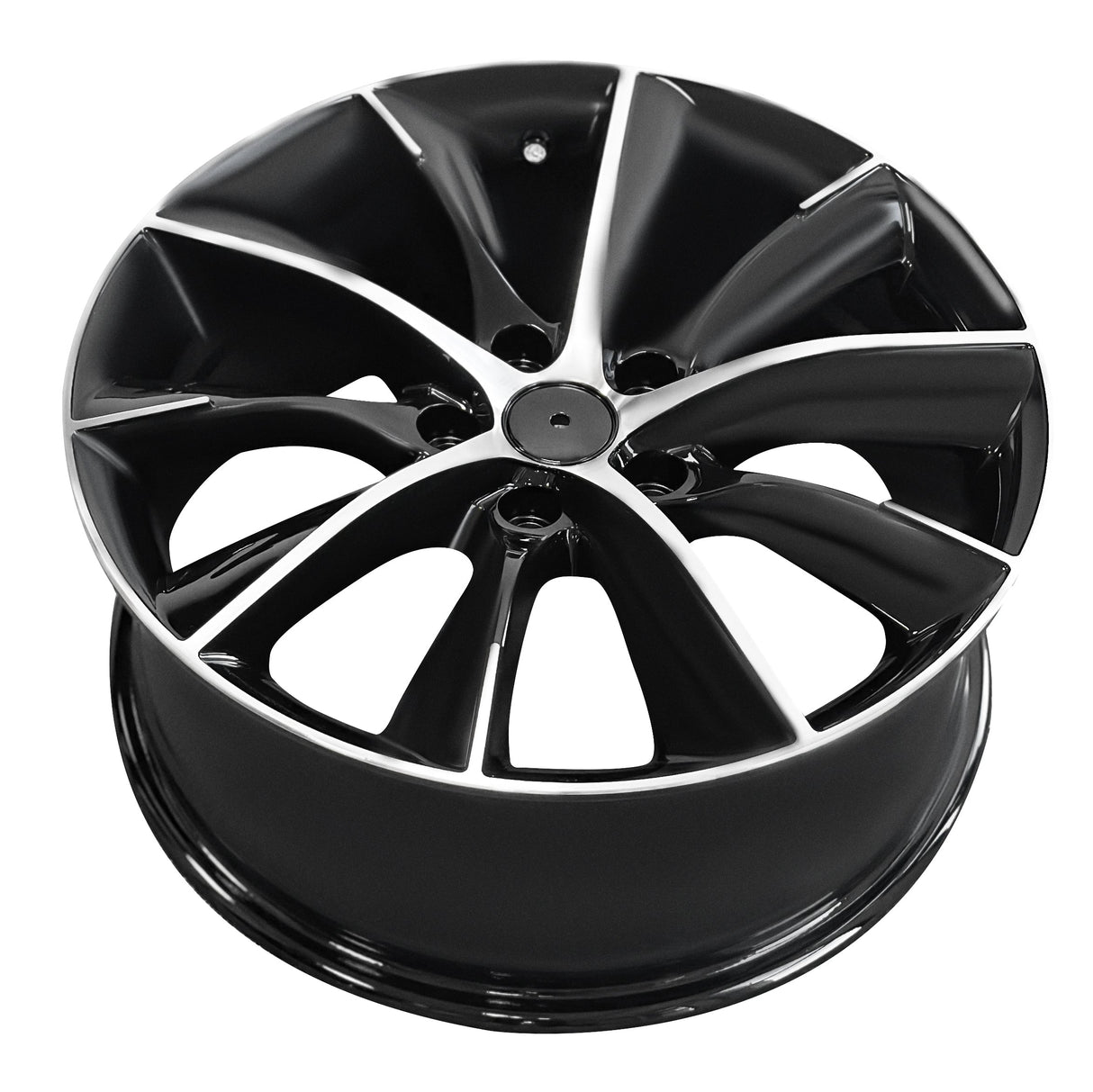 Tesla Wheels Model Y 3 Rims 20x7.5" pcd 5x114.3mm Black Machine Face 1pc