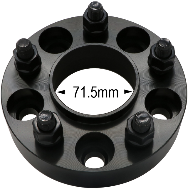 5x115 HUBCENTRIC- 14MM 1.50 STUD / 1" THICK / 71.5MM CB / 71.5MM WB Far From Stock