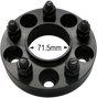 5x115 HUBCENTRIC- 14MM 1.50 STUD / 1" THICK / 71.5MM CB / 71.5MM WB Far From Stock