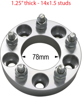 Vehicle: 5 x 5" (127mm) Wheel: 5 x 120mm Far From Stock