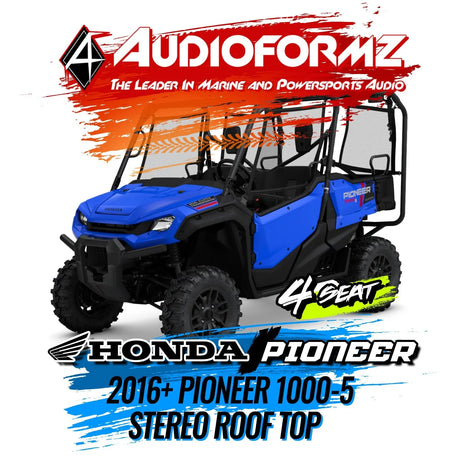 2016+ Honda Pioneer 1000-5 Stereo Tops (4-Door)