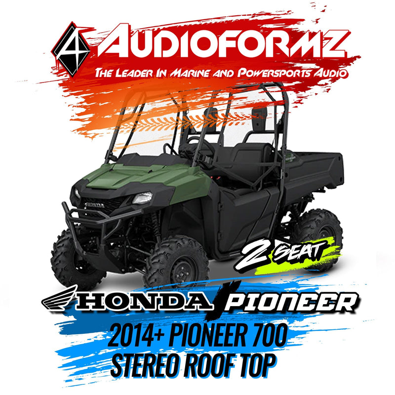 2014+ Honda Pioneer 700 Stereo Tops (2-Door)