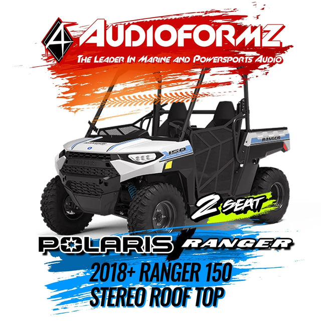 2018+ Polaris Ranger 150 Stereo Tops (2-Seat) Polaris
