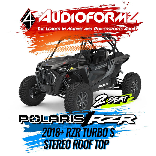 2018+ Polaris RZR Turbo S Stereo Tops (2-Seat) Polaris
