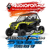 2019+ Honda Talon 1000R / 1000X Stereo Tops (2-Seat)