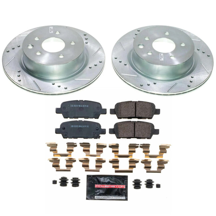 Power Stop 08-09 Infiniti EX35 Rear Z23 Evolution Brake Kit