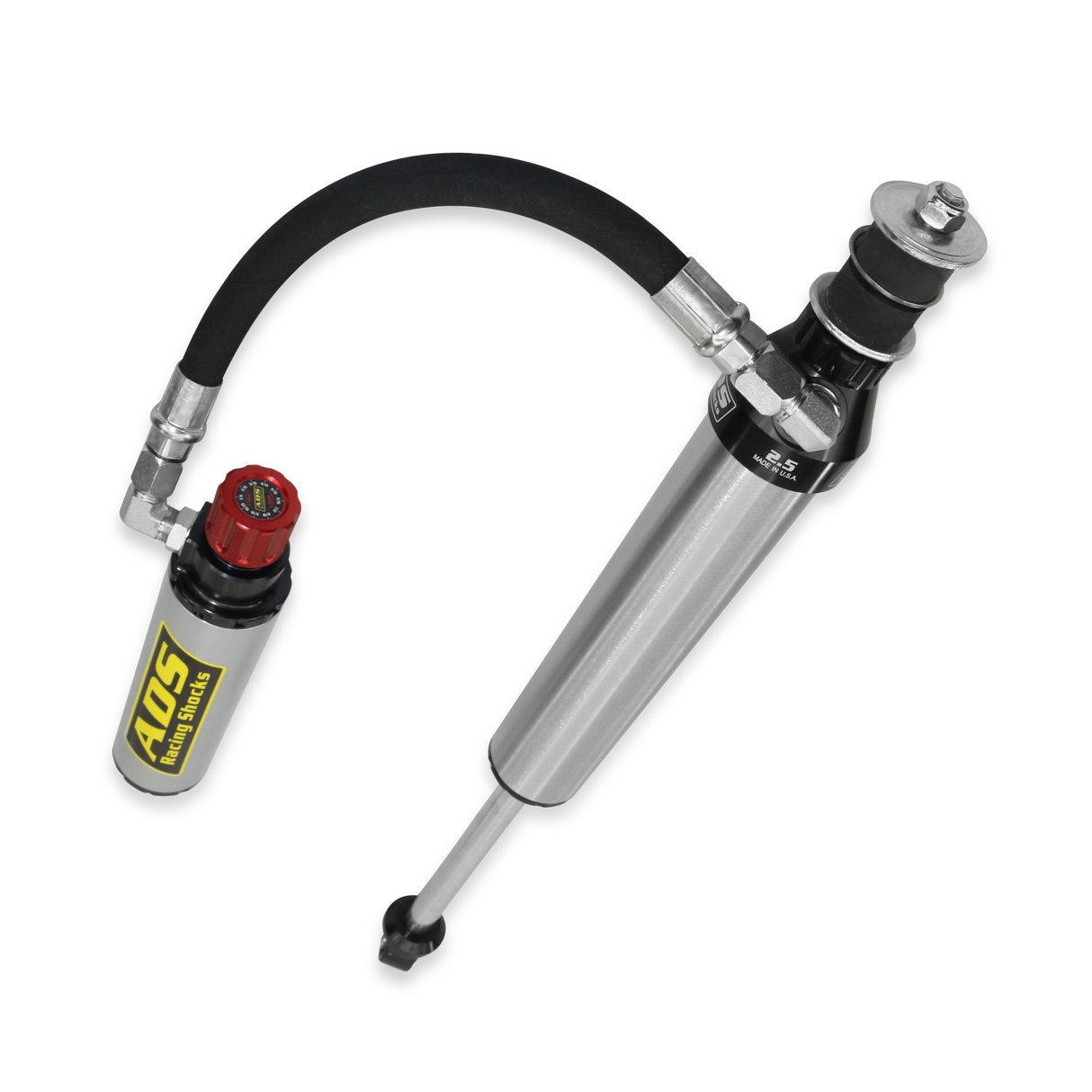 2005-2023 Toyota Tacoma 4WD - Rear 2.5 in. Race Shocks, Adjuster Reservoir, For 0-2.5" Aftermarket Leaf Spring