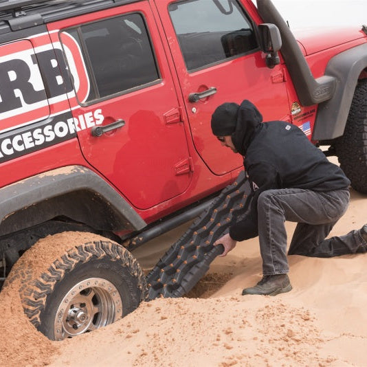 ARB TRED Pro Recovery Boards - Black on Black, Set of 2