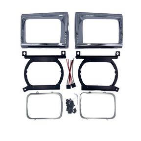 OBS Solutions Bricknose Australian Headlight Conversion Kit - 1987-1991 Ford F-Series/Bronco OBS Solutions LLC