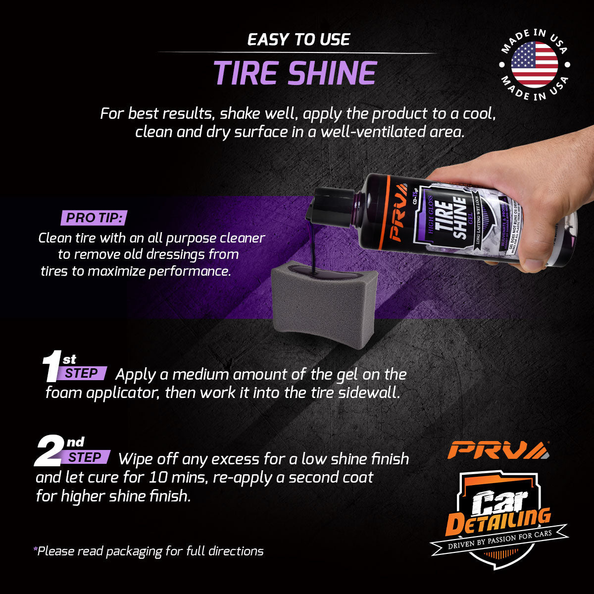 Tire Shine PRV Audio