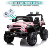 6 Colors Kids Ride-On Truck with Remote Control - Battery Powered Electric Car for Gifting
