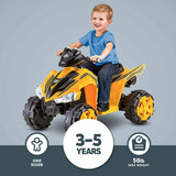 6-Volt Caterpillar Ride-On Toy for Toddlers: Durable and Fun Single Rider for Ages 3-5