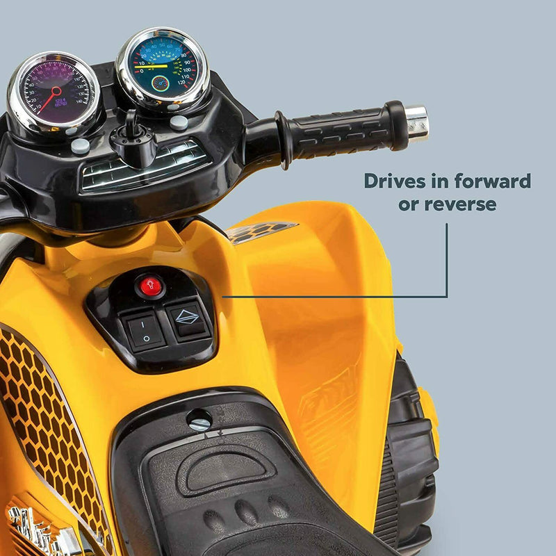 6-Volt Caterpillar Ride-On Toy for Toddlers: Durable and Fun Single Rider for Ages 3-5