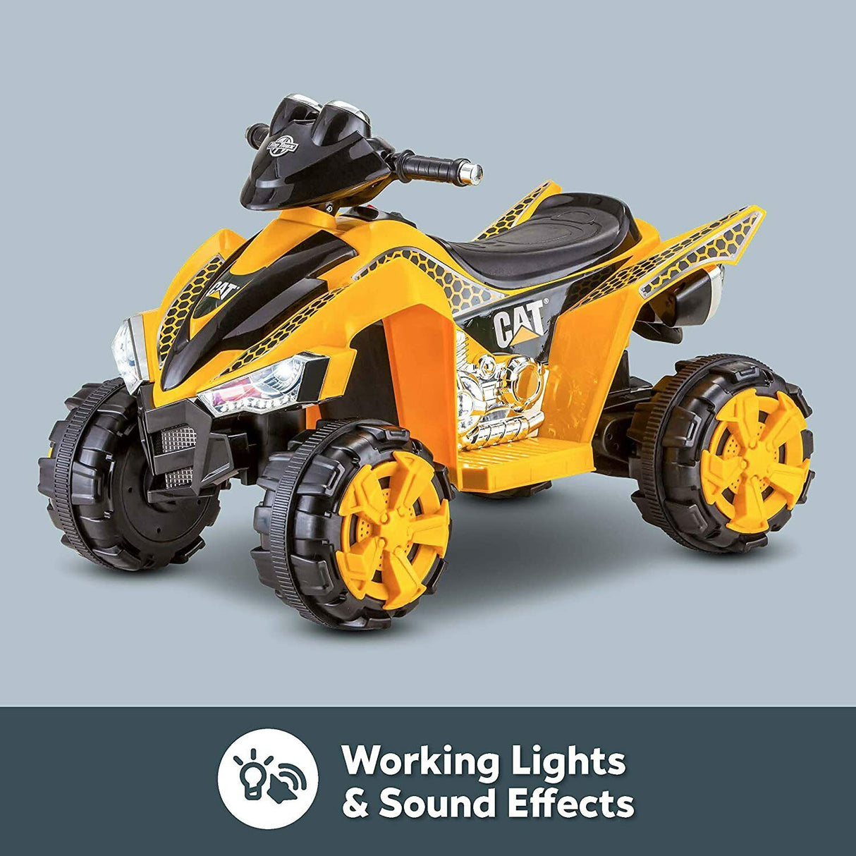 6-Volt Caterpillar Ride-On Toy for Toddlers: Durable and Fun Single Rider for Ages 3-5
