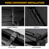 Trucktok 2015-2025 Ford F150 6.5FT Hard Tri-Fold Tonneau Cover Truck Bed Pickup TruckTok