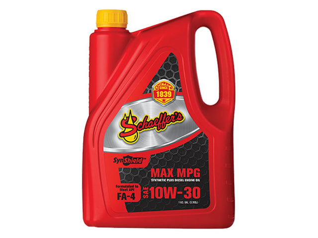 Schaeffers 6000 SynShield Max MPG Engine Oil 10W-30, 1 Gallon Schaeffers