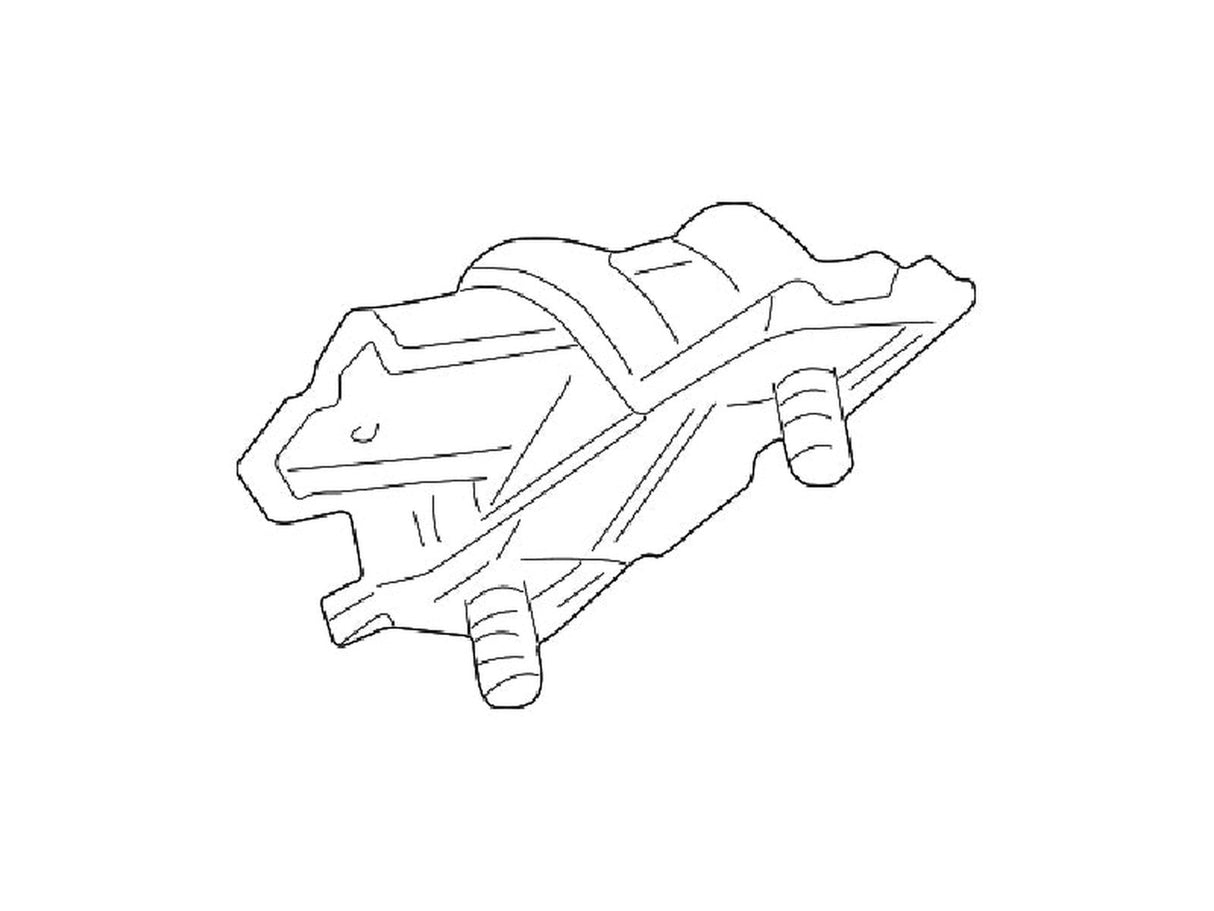 (NLA) F81Z6038CB OE Front Right Passenger Side Motor Mount, 1999-2003 Ford 7.3L Powerstroke Ford OEM
