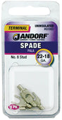 Term Spade 22-18 Unins #8 Stud #60980 Jandorf