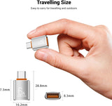 10Gbps/120W USB-C to USB 3.1 Adapter – Type-C Male to USB-A Female TekShack