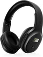 Rechargeable FM Radio Headphones with Soft Ear Muffs & Built-In Receiver TekShack