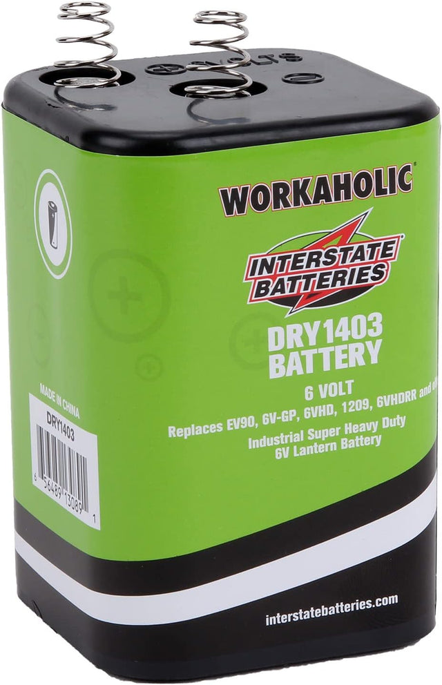 Interstate Batteries 6V HD Lantern Battery 7000mAh – DRY1403 Interstate