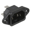 PWR ENT RCPT IEC320-C14 PANEL QC TekShack