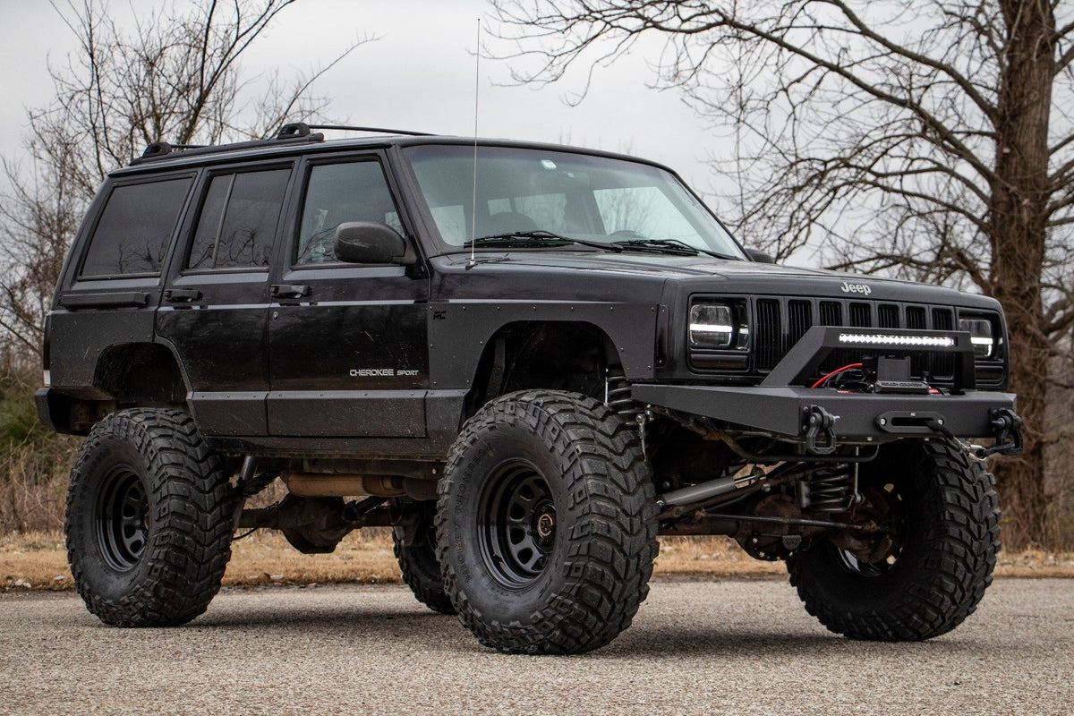 6.5 Inch Lift Kit Long Arm NP242 Jeep Cherokee XJ 4WD (1984-2001) Rough Country