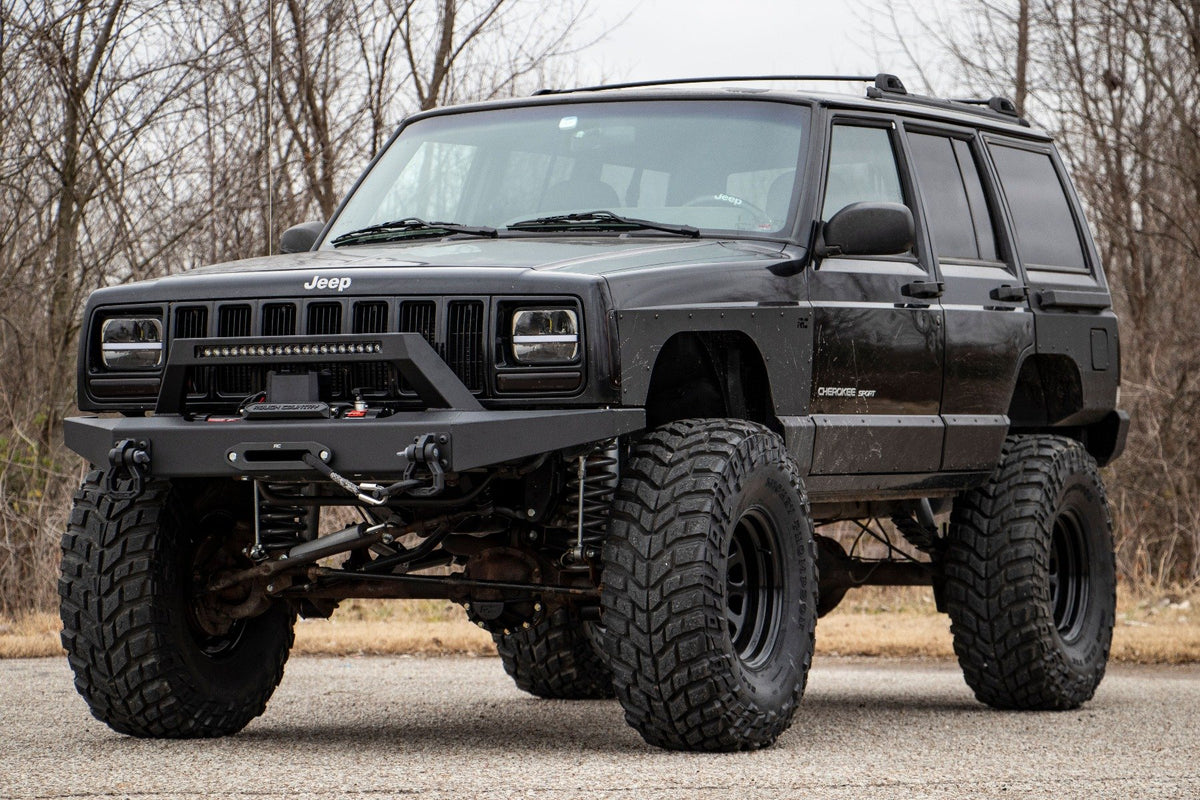 6.5 Inch Lift Kit Long Arm NP242 Jeep Cherokee XJ 4WD (1984-2001) Rough Country