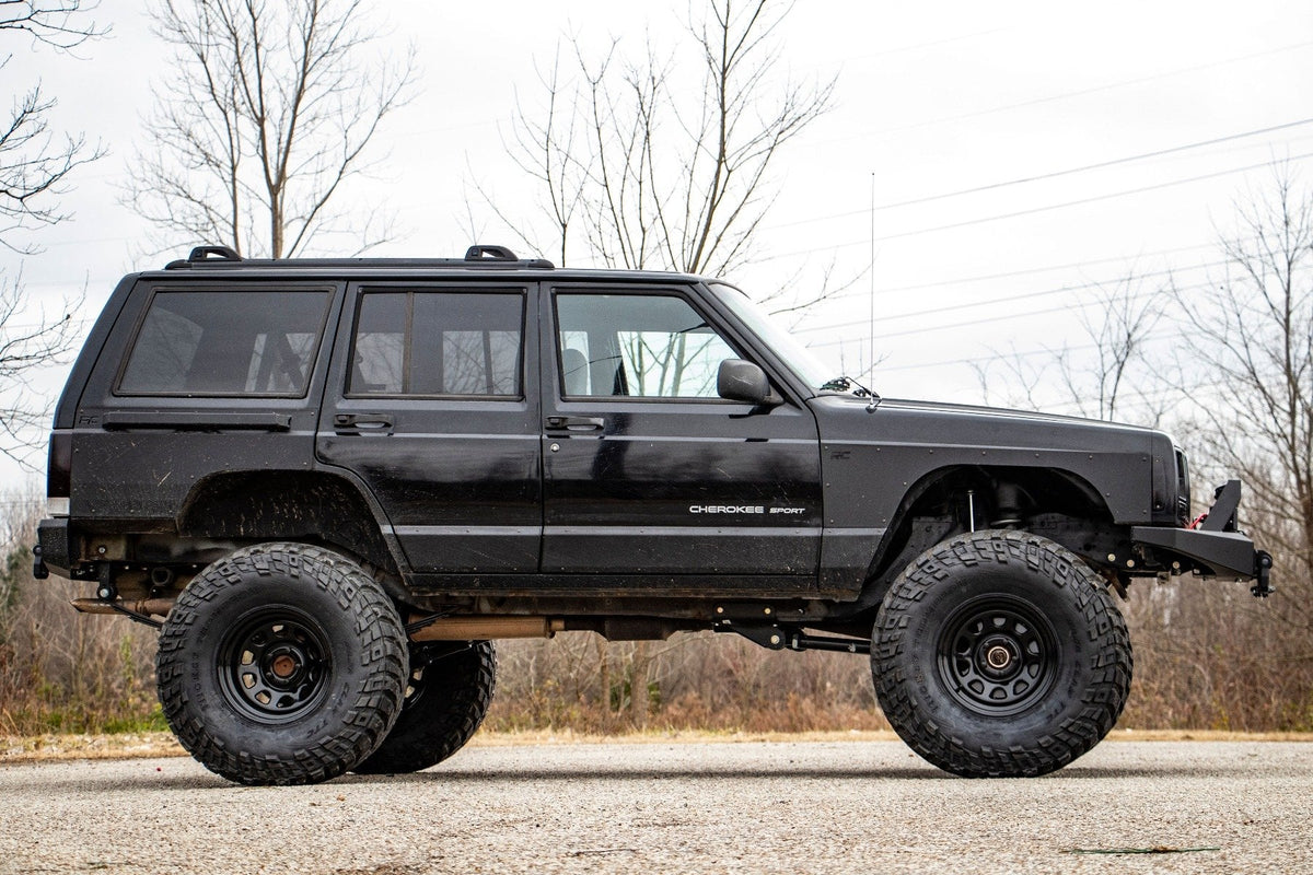 6.5 Inch Lift Kit Long Arm NP242 Jeep Cherokee XJ 4WD (1984-2001) Rough Country