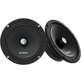 Orion CSH85 | 8” 250W RMS Shallow Slim Midrange Speakers (Pair)