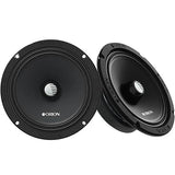 Orion CSH85 | 8” 250W RMS Shallow Slim Midrange Speakers (Pair) Orion
