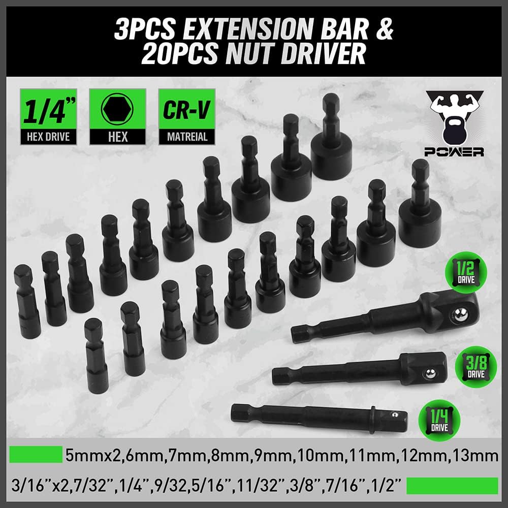 232PCS Ultimate Screwdriver Bit Set – Chrome Vanadium Steel with Ratchet & Case TekShack