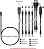 MIRKIT FTDI USB Programming Cable 6-in-1 Model 5, 59 Inch Extended Length, Ham Radio Programming Cable for Baofeng, Motorola, Kenwood, HYT, ICOM, Yaesu & Vertex Radios TekShack