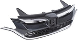 2015-2016 Honda CR-V Front Bumper Grille Replacement Black Chrome