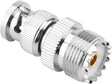 BNC Male to UHF SO239 PL-259 Female RF Coaxial Adapter TekShack