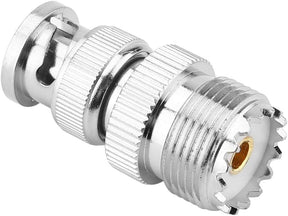 BNC Male to UHF SO239 PL-259 Female RF Coaxial Adapter TekShack