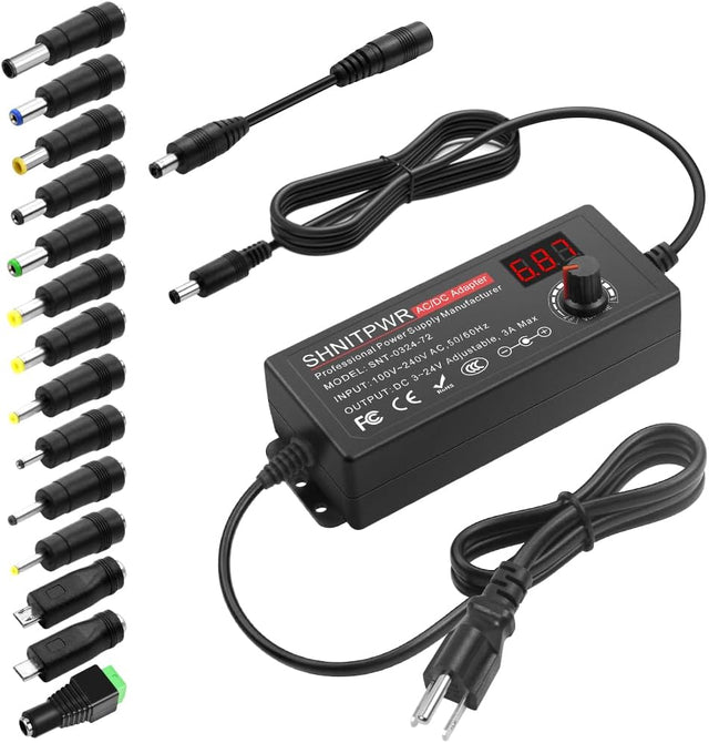 3V ~ 24V 3A 72W Power Supply TekShack
