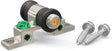 Coaxial Ground Block Connector F-Type RG6 3GHz Single Port TekShack